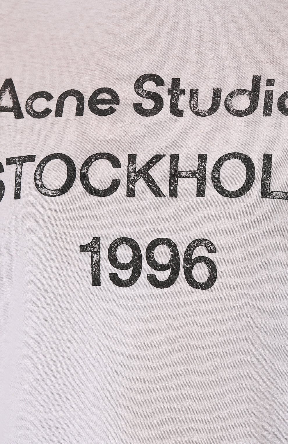 Хлопковая футболка ACNE STUDIOS, арт. FN-UX-TSHI000013, фото 5