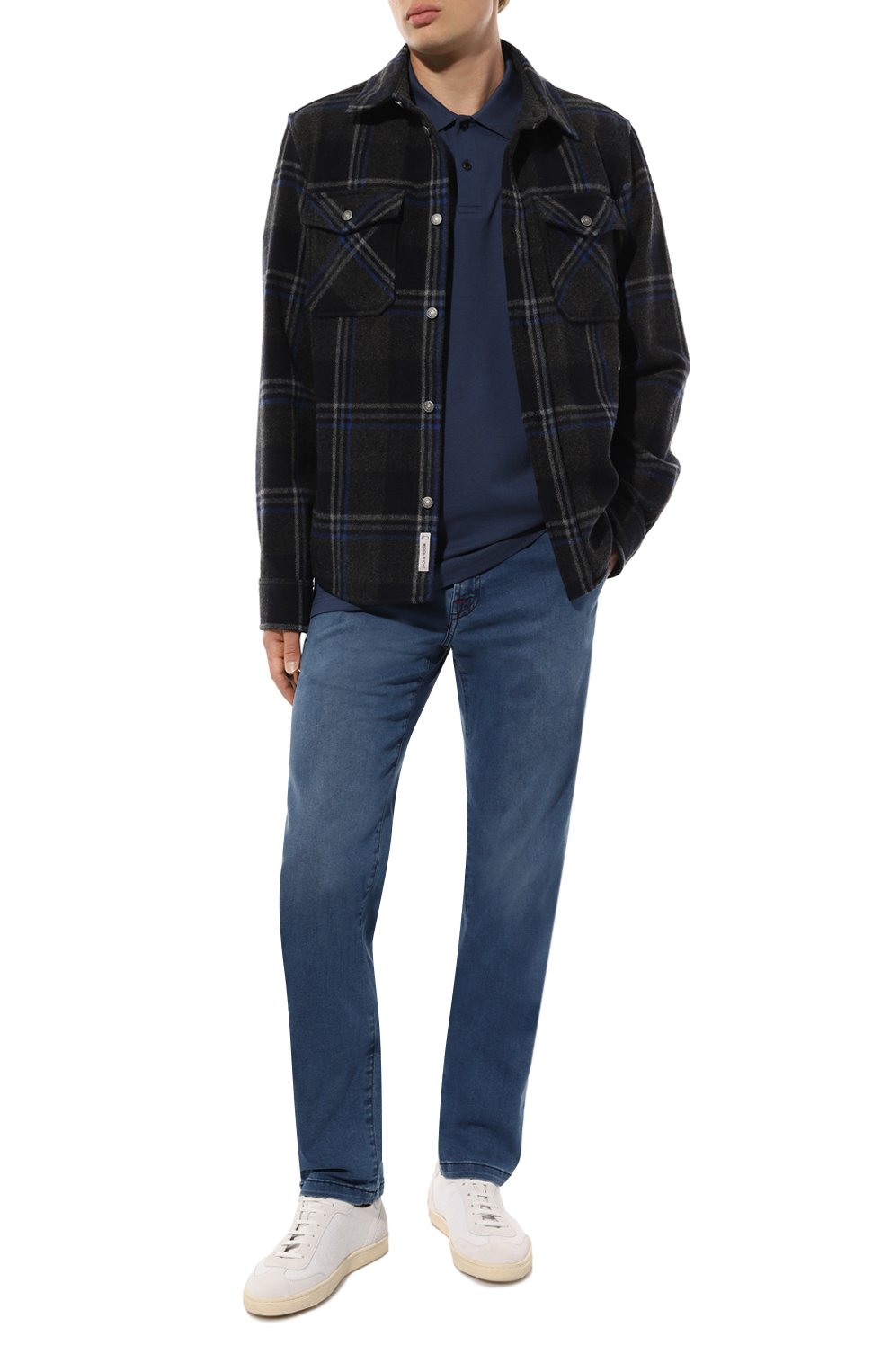 Хлопковое поло BOSS, арт. 50467113, фото 2