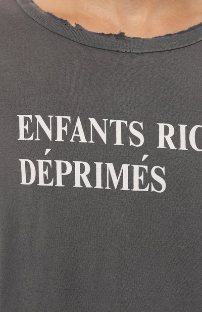 Хлопковая футболка ENFANTS RICHES DEPRIMES, арт. 010-740, фото 5