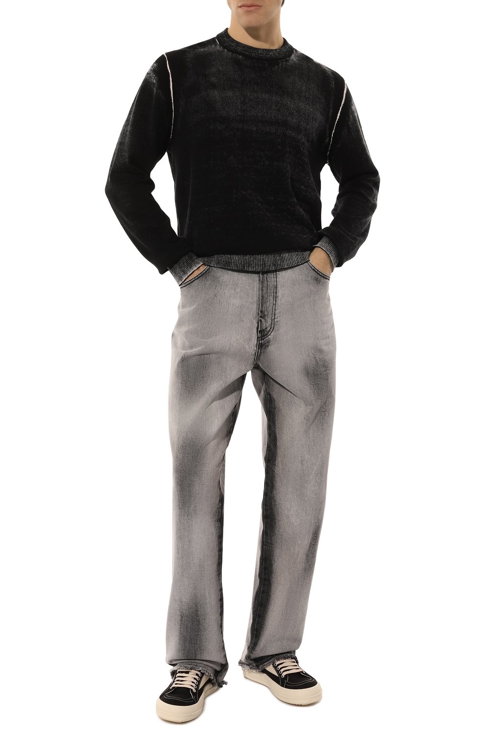 Хлопковый джемпер DIESEL, арт. A11187/0BEAR, фото 2