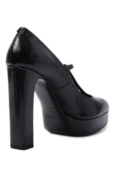 Кожаные туфли marene 120 JIMMY CHOO, арт. MARENE/MARYJANE 120/KFN, фото 5