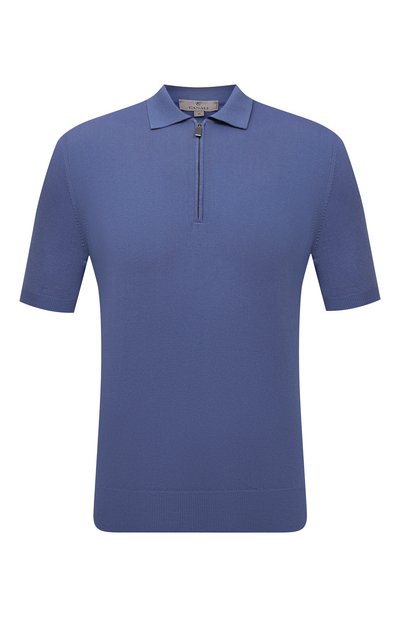 Мужская хлопковое поло CANALI, арт. C0454/MK00145