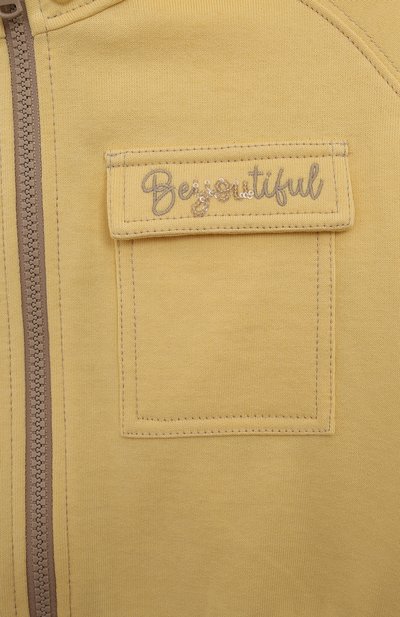 Хлопковая толстовка BRUNELLO CUCINELLI, арт. BD869E298B, фото 3