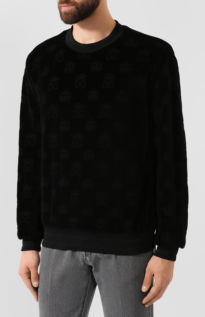 Хлопковый свитшот DOLCE & GABBANA, арт. G9PQ1T/FJ7BQ, фото 3