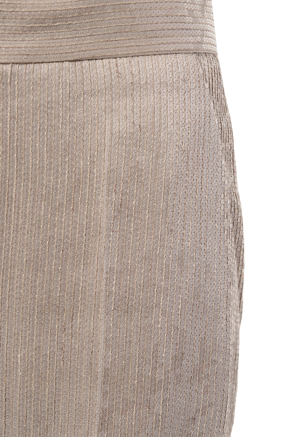 Брюки с отделкой пайетками BRUNELLO CUCINELLI, арт. MB951P8505, фото 5