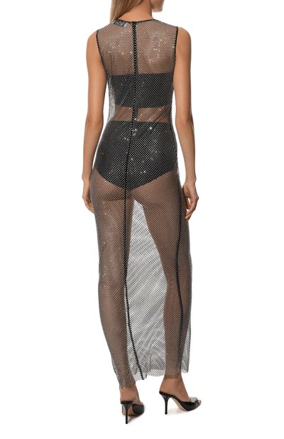 Платье с отделкой стразами GIUSEPPE DI MORABITO, арт. PS23297DR-231, фото 4