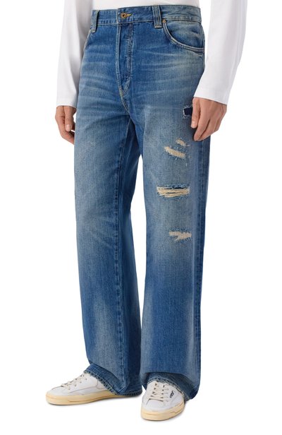 Джинсы EMPORIO ARMANI синего цвета по цене 41500 руб., арт. EM006486/AF27552, фото 3 Джинсы EMPORIO ARMANI, арт. EM006486/AF27552, фото 3