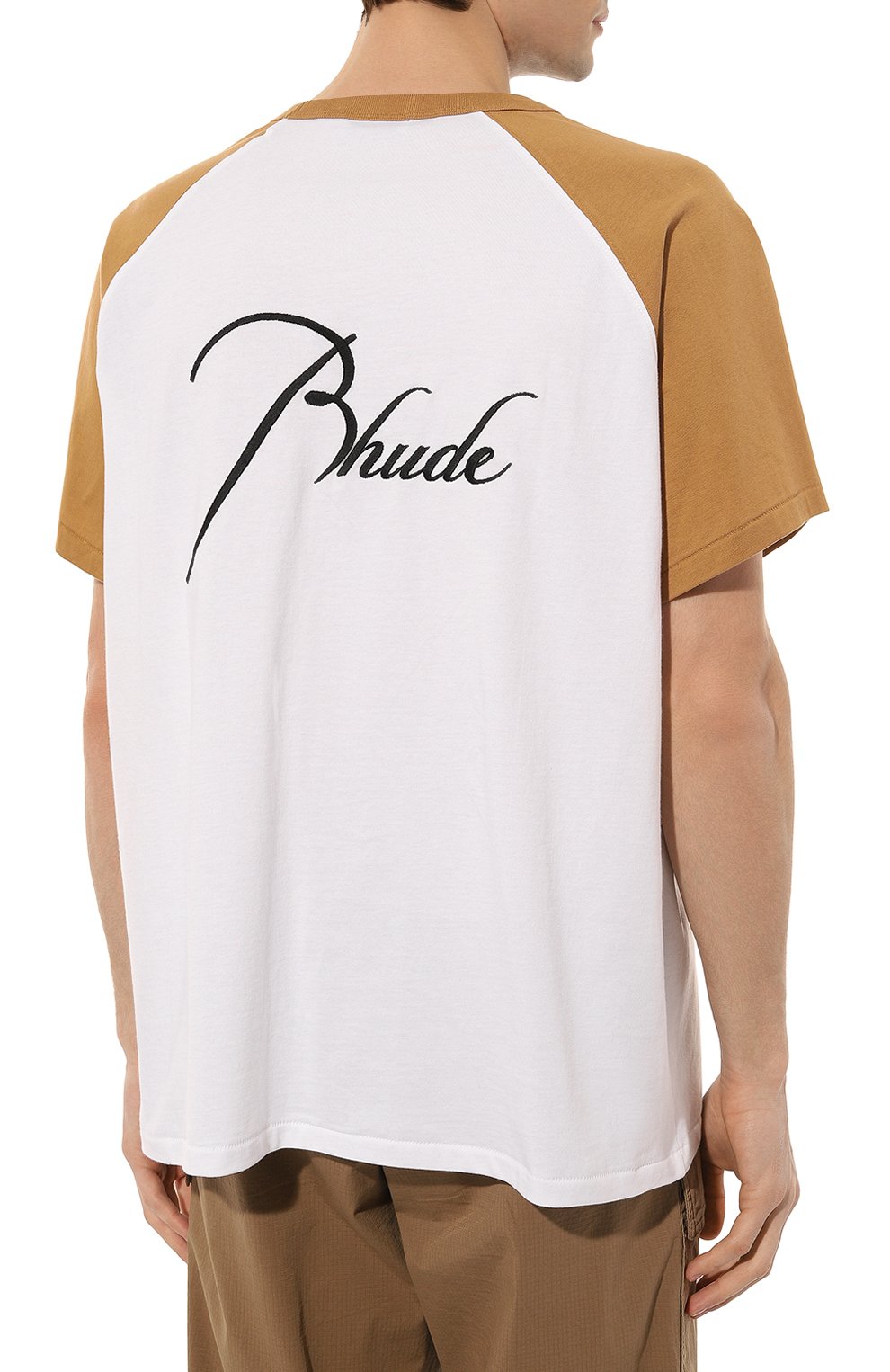 Хлопковая футболка RHUDE, арт. RHPS23TT05837142, фото 4