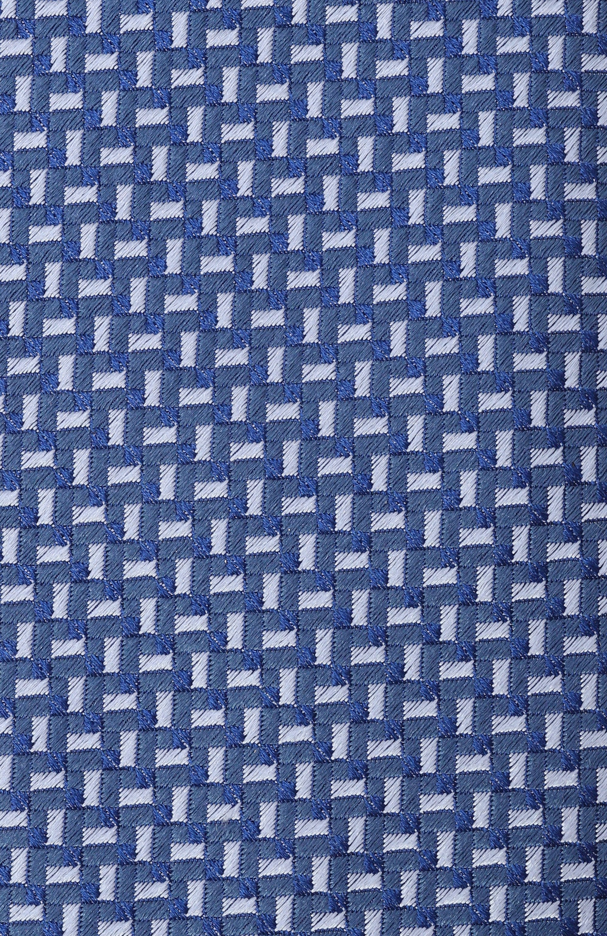 Шелковый галстук ZILLI синего цвета по цене 38600 руб., арт. CRAV02M0600VSJQ00, фото 4 Шелковый галстук ZILLI, арт. CRAV02M0600VSJQ00, фото 4