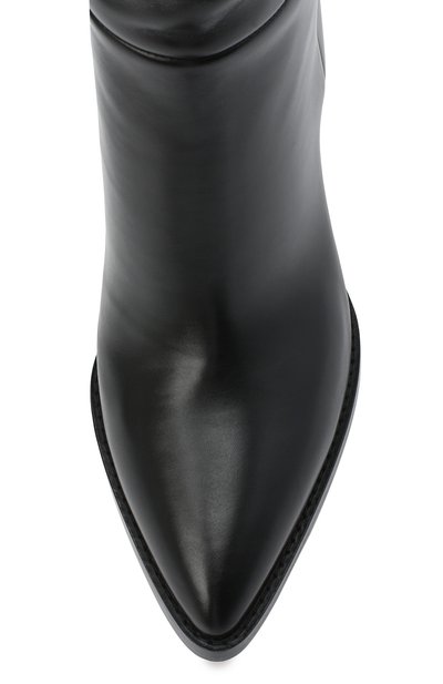 Кожаные сапоги kerolyn GIANVITO ROSSI черного цвета по цене 188000 руб., арт. G80403.85CU0.VITNER0, фото 5 Кожаные сапоги kerolyn GIANVITO ROSSI, арт. G80403.85CU0.VITNER0, фото 5