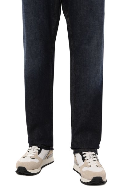 Кожаные кроссовки vlogo pace VALENTINO, арт. 5Y2S0H17/TAE, фото 3