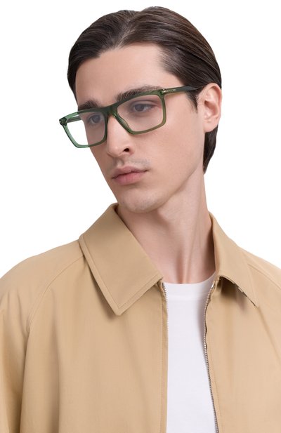 Оправа GUCCI зеленого цвета по цене 30700 руб., арт. GG1445 010, фото 2 Оправа GUCCI, арт. GG1445 010, фото 2