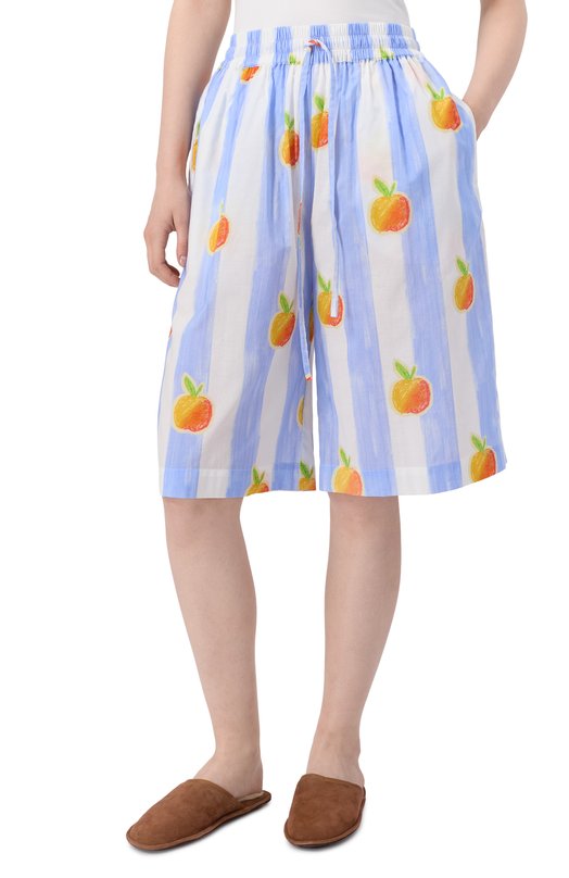 Хлопковая пижама Any Wowzers DOLVI02-APP-STRIPE Голубой  DOLVI02-APP-STRIPE Фото 5
