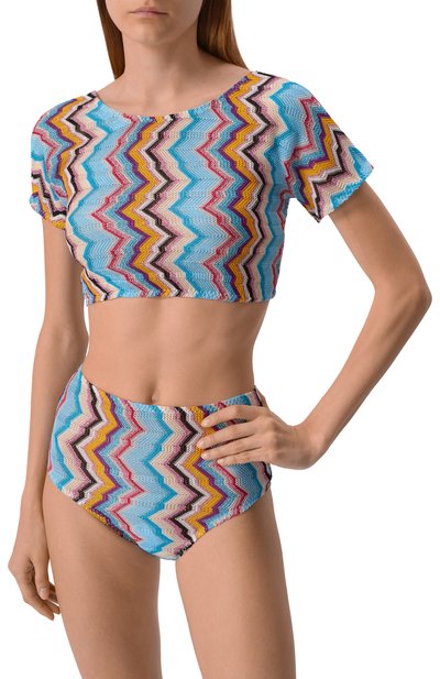 Раздельный купальник MISSONI разноцветного цвета по цене 84550 руб., арт. MS25SP0W/BC005J, фото 2 Раздельный купальник MISSONI, арт. MS25SP0W/BC005J, фото 2