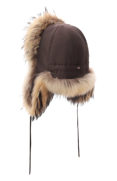 Шапка-ушанка из меха енота FURLAND, арт. 0001100110003600038, фото 2