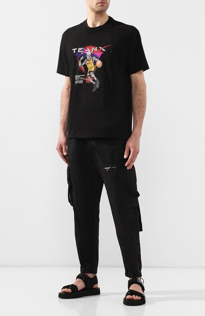 Текстильные сандалии AMI, арт. E19S410.960, фото 2