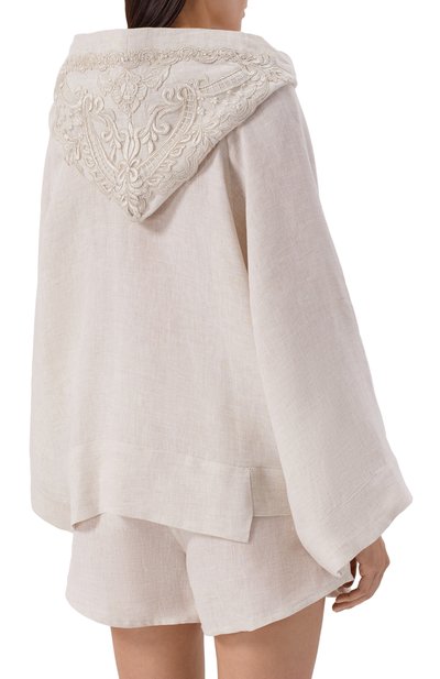 Льняная рубашка MAURIZIO, арт. W07080881/SB, фото 4