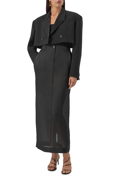 Шелковая юбка KHAITE, арт. 41493002/LUCIAN, фото 2