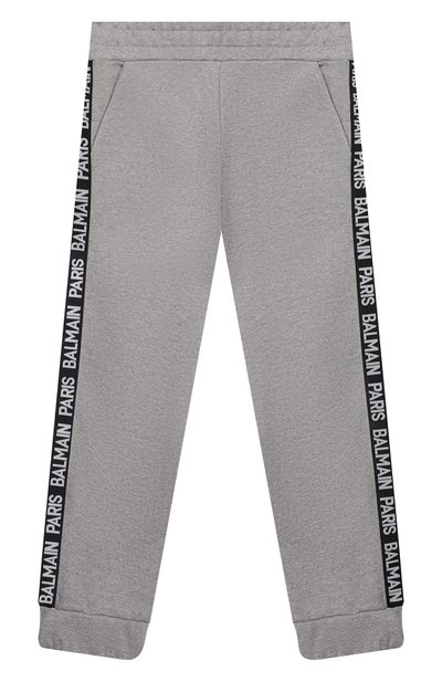 Хлопковые джоггеры BALMAIN, арт. 6M6557/MX270/4-10, фото 1