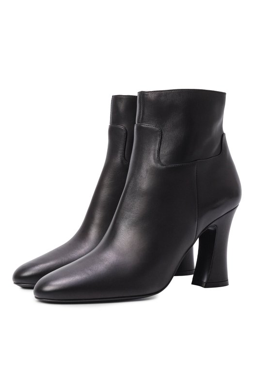 Кожаные ботильоны Trinket Burberry 8111573 Чёрный 8111573