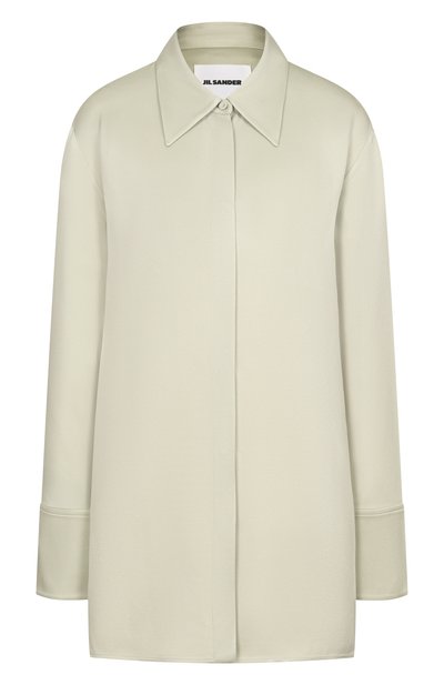Женская атласная рубашка JIL SANDER, арт. J02DL0284/J76018