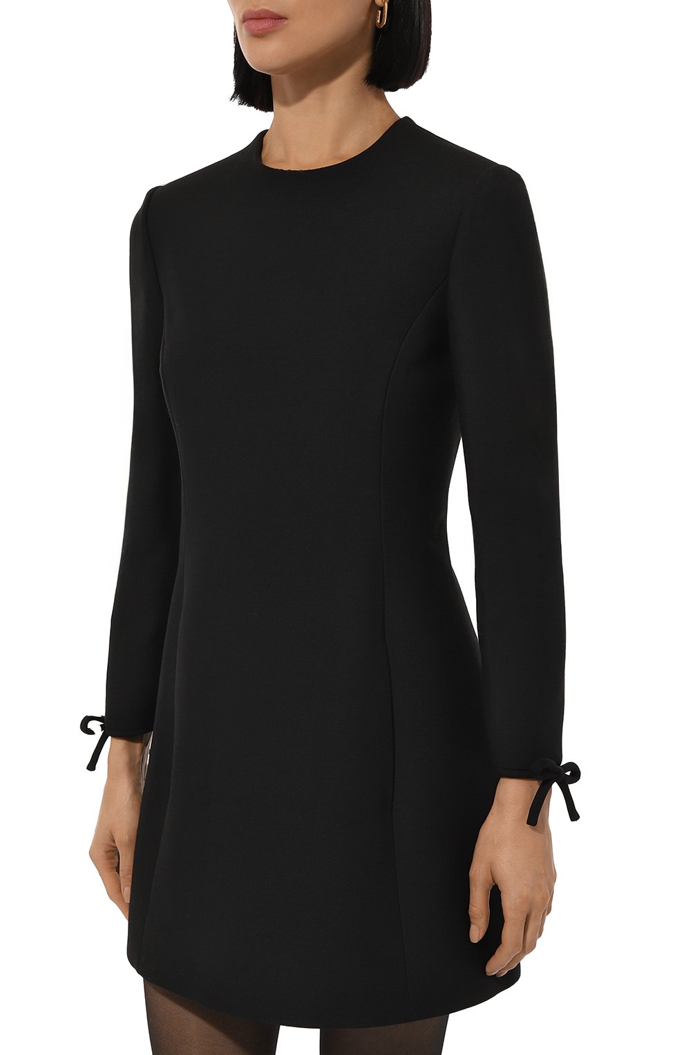 Платье из шерсти и шелка VALENTINO, арт. 5B3VA9S71CF, фото 3