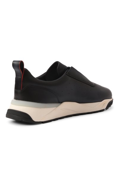 Кожаные кроссовки innova SANTONI, арт. MBIG22027BINTG0N, фото 5