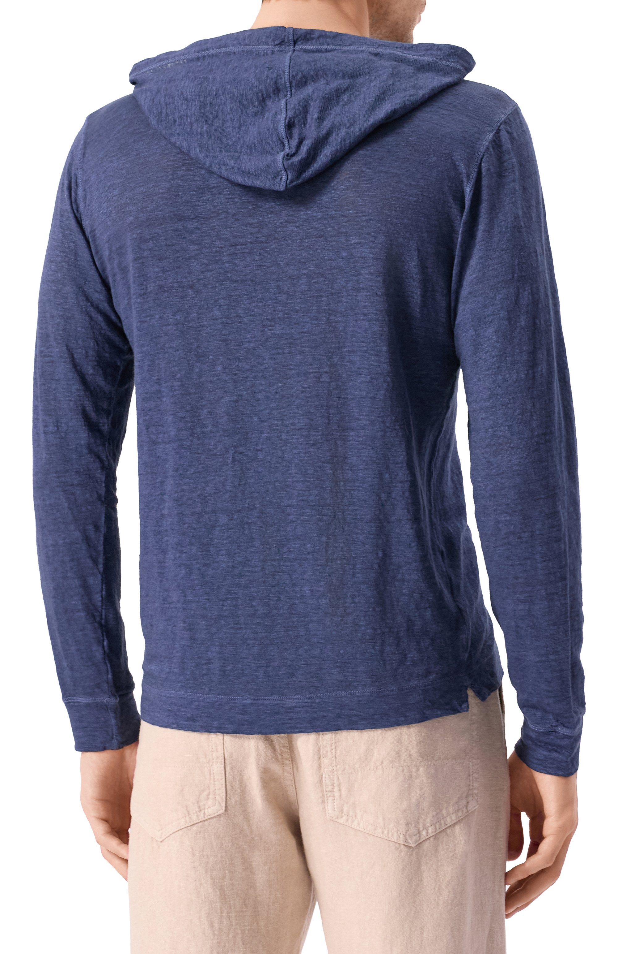 Льняной лонгслив-хенли 120% LINO, арт. 32ALIM7553/E908/S00, фото 4