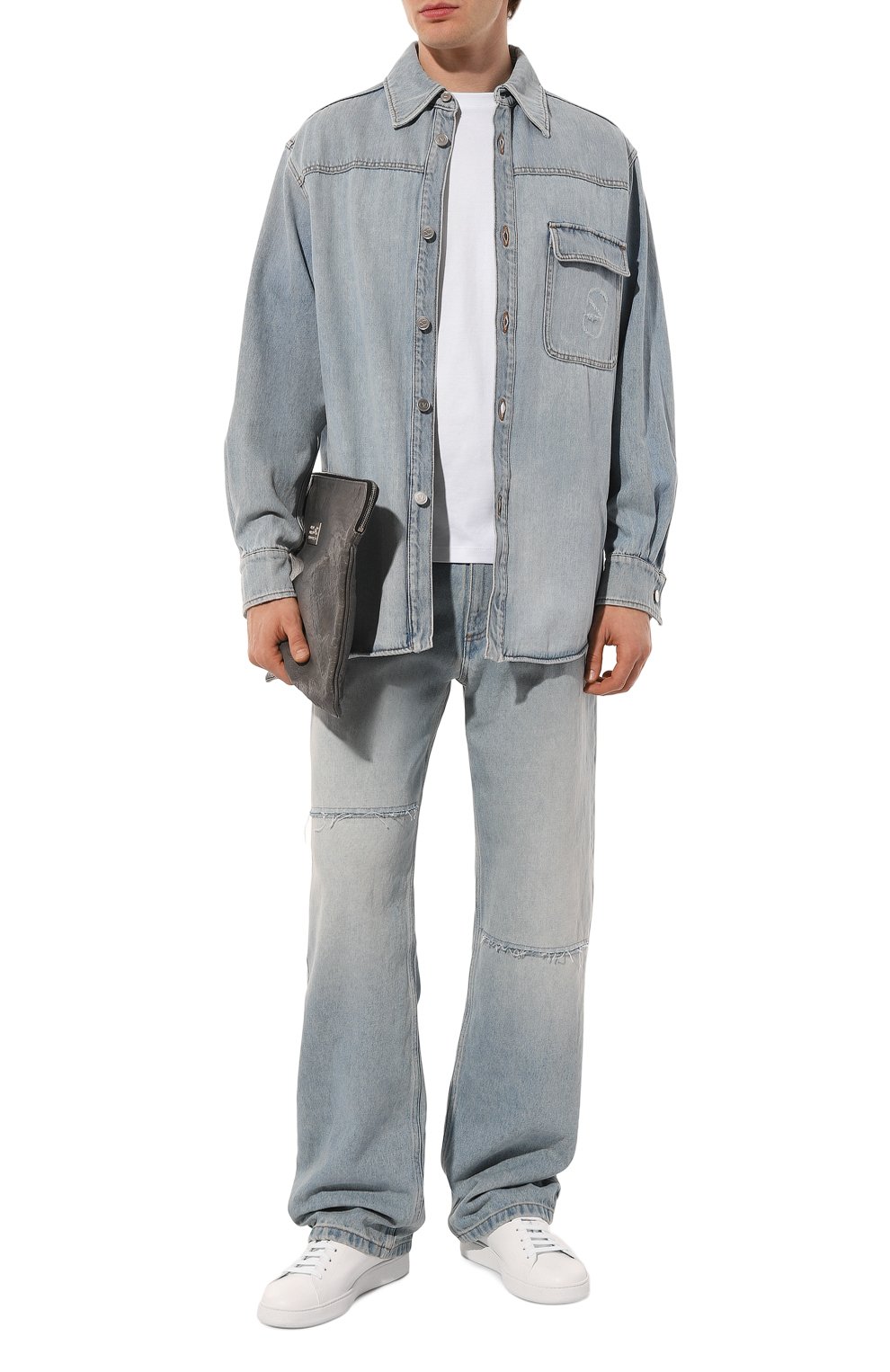 Джинсовая рубашка VALENTINO, арт. 3V3DB02H/9EY, фото 2