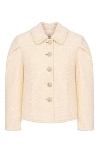 Женский твидовый жакет MVST, арт. M26.2PW.J005/F108 IV0RY B0UCLE