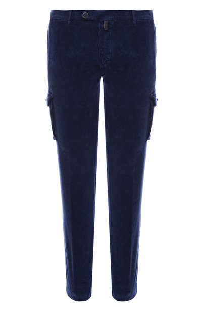 Мужские вельветовые брюки-карго KITON, арт. UFPPCAK0105H02