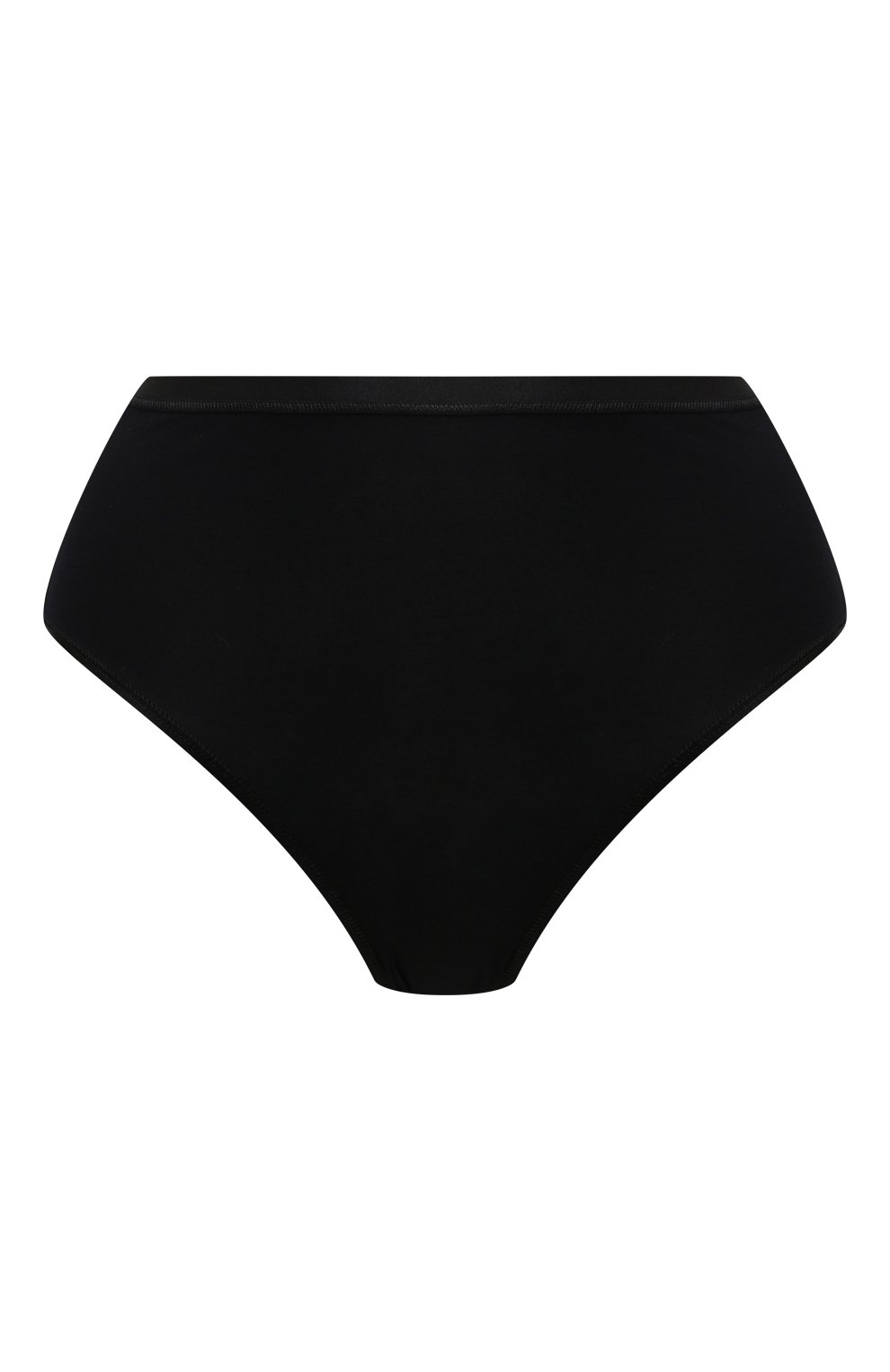 Трусы-слипы с завышенной талией HANRO черного цвета по цене 5800 руб., арт. 071254, фото 1 Трусы-слипы с завышенной талией HANRO, арт. 071254, фото 1