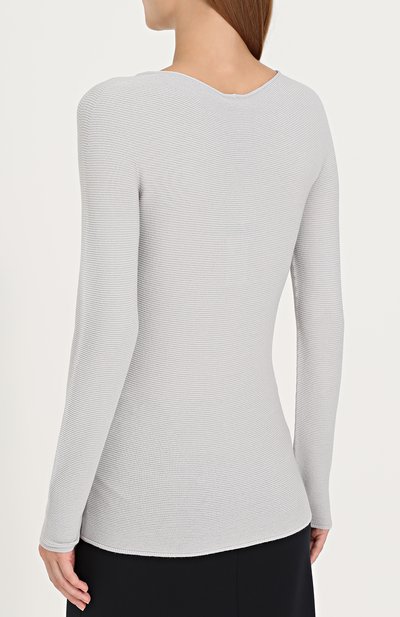 Облегающий пуловер с круглым вырезом GIORGIO ARMANI, арт. 6YAM31/AM05Z, фото 4