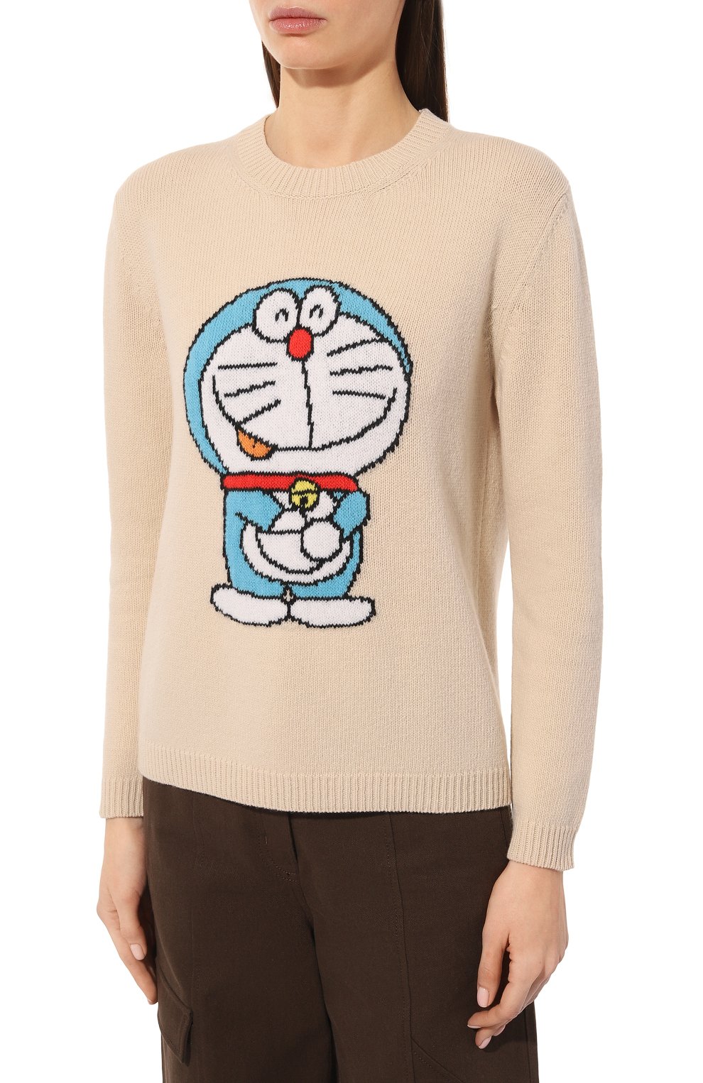 Шерстяной пуловер doraemon x gucci GUCCI, арт. 655654 XKBVW, фото 3