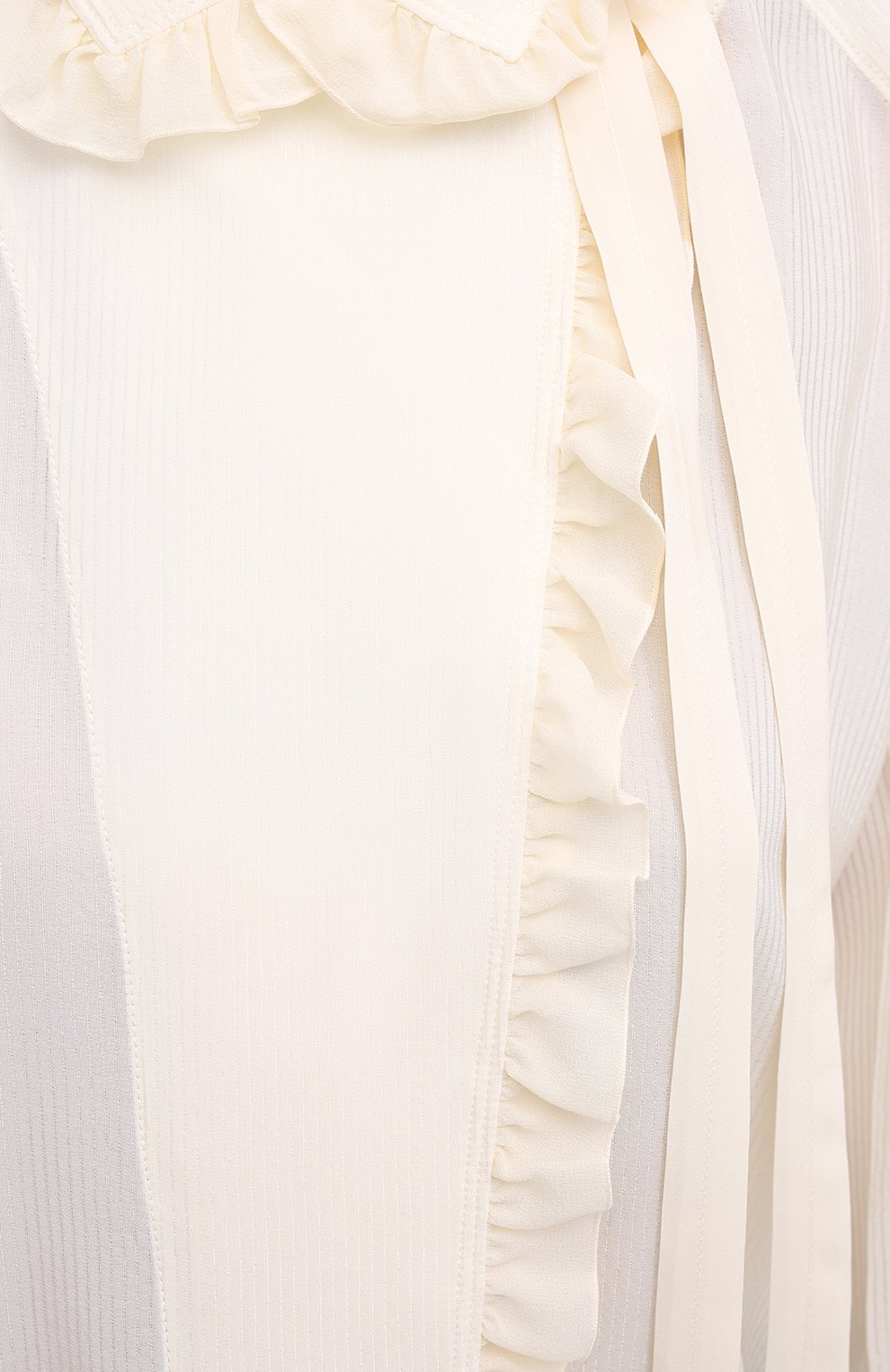 Шелковая блузка CHLOÉ, арт. CHC20AHT20317, фото 6