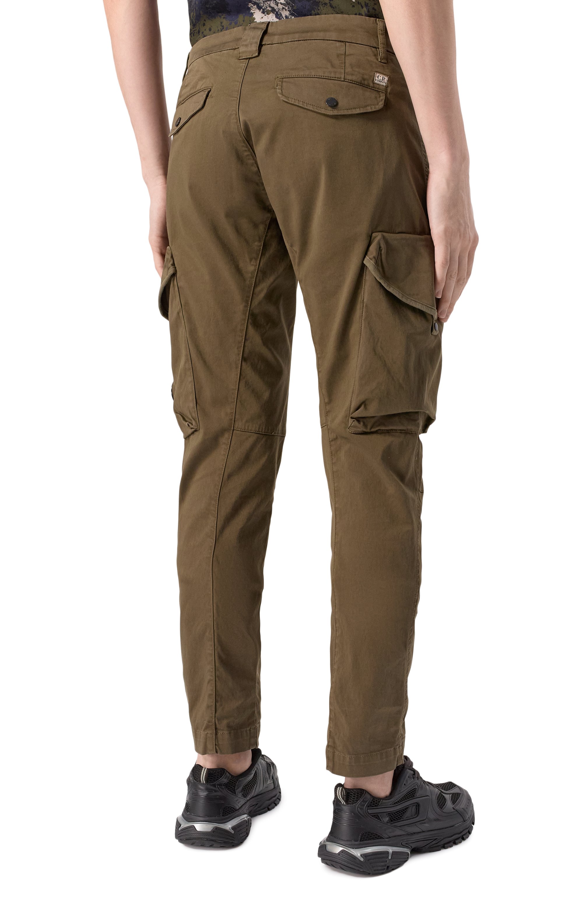 Хлопковые брюки-карго C.P. COMPANY, арт. 18CMPA058A005694G, фото 4