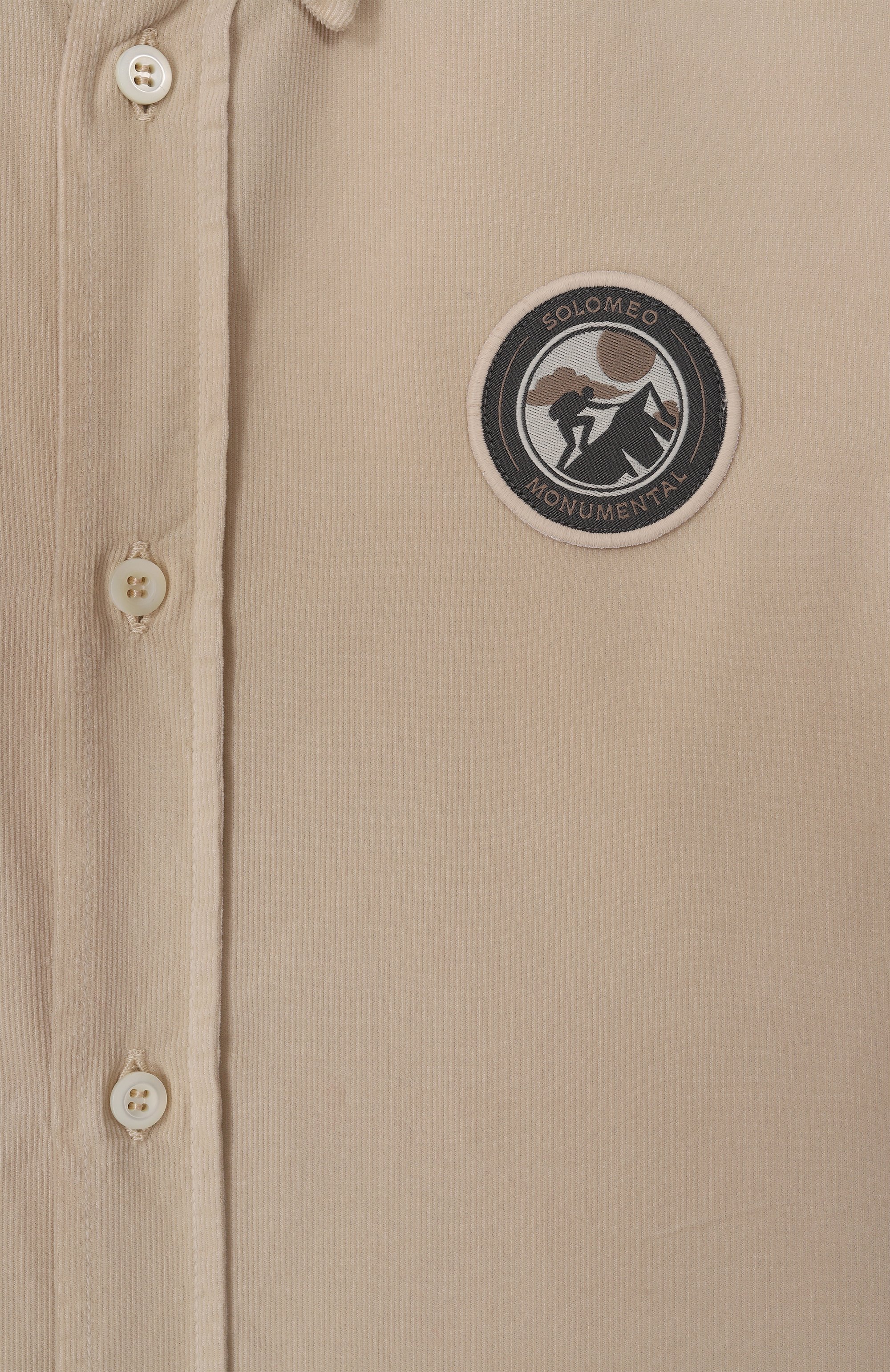 Вельветовая рубашка BRUNELLO CUCINELLI, арт. BL688C314A, фото 3