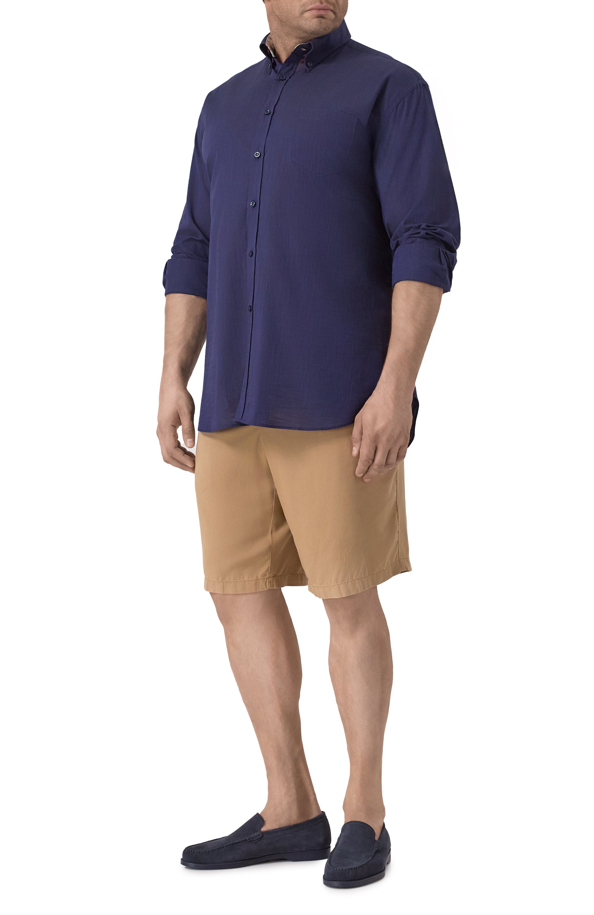 Хлопковая рубашка PAUL&SHARK, арт. 25413230R, фото 2