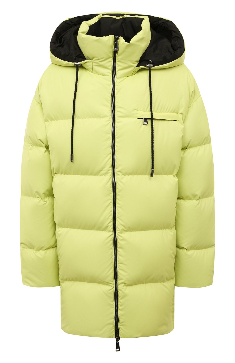 Пуховик SEVEN LAB зеленого цвета по цене 42000 руб., арт. DJH lime, фото 1 Пуховик SEVEN LAB, арт. DJH lime, фото 1