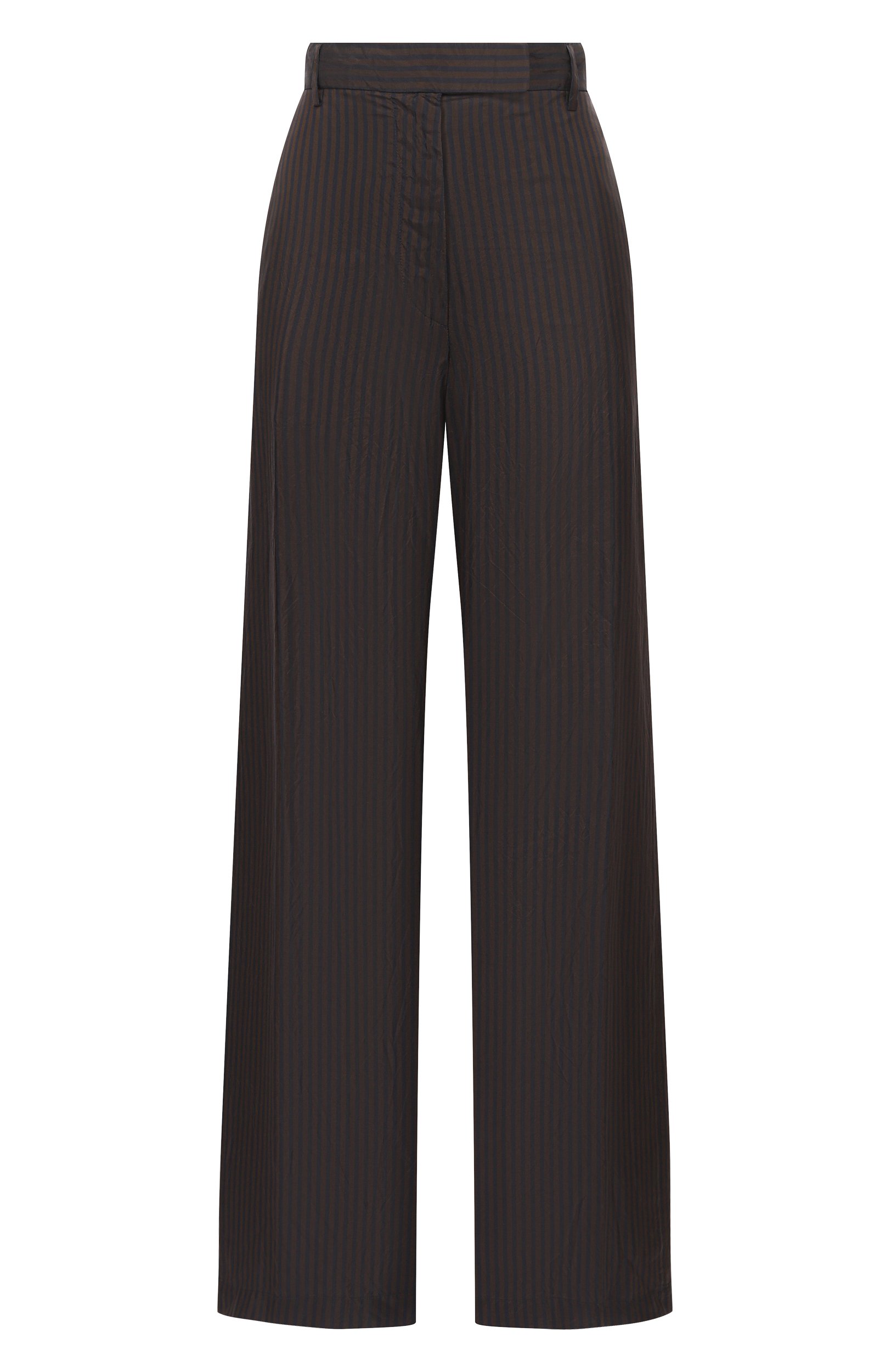 Брюки DRIES VAN NOTEN коричневого цвета по цене 77950 руб., арт. 130904/4284, фото 1 Брюки DRIES VAN NOTEN, арт. 130904/4284, фото 1