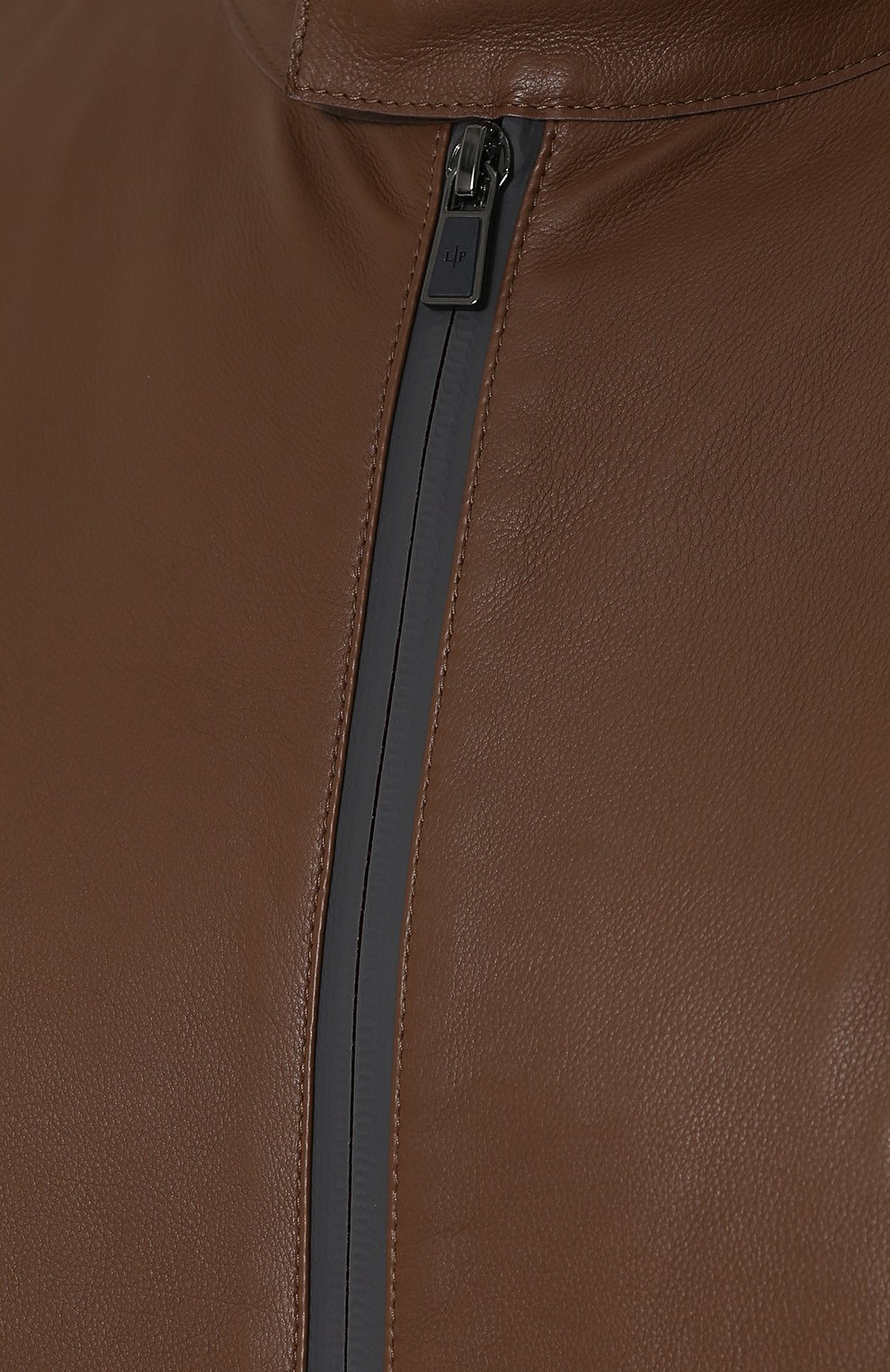 Кожаная куртка с воротником-стойкой LORO PIANA, арт. FAI1196, фото 5