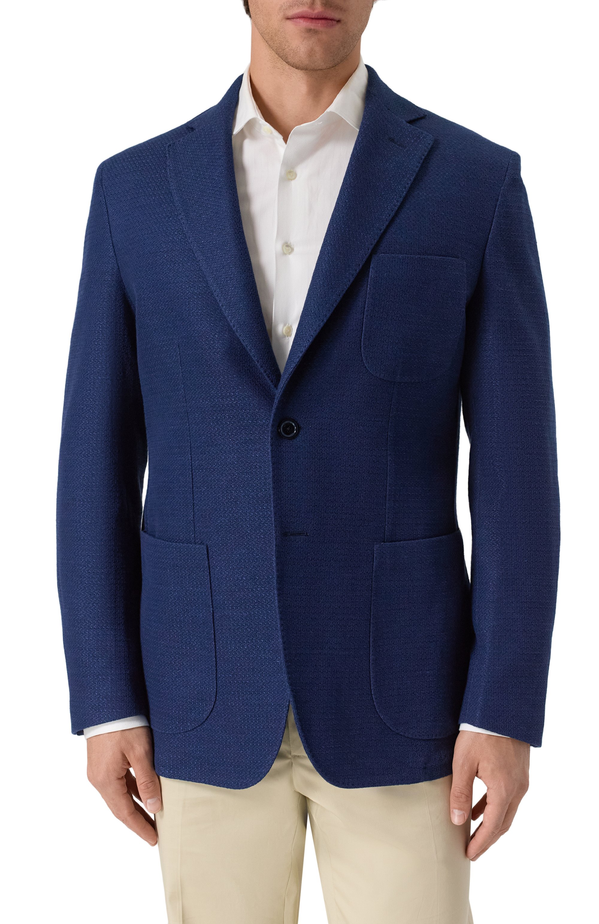 Пиджак из хлопка и льна MVST, арт. 9111, фото 4