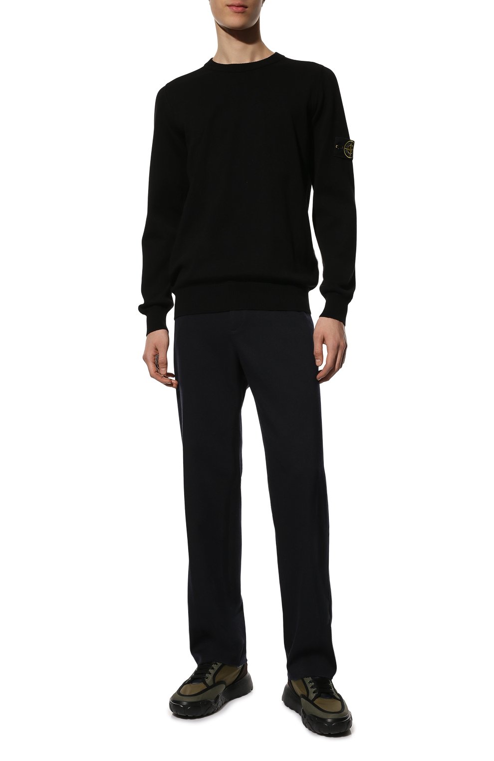 Хлопковый джемпер STONE ISLAND, арт. 7615540B2, фото 2