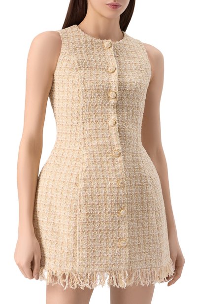 Твидовое платье GIUSEPPE DI MORABITO, арт. 04SSDR441 04429, фото 3