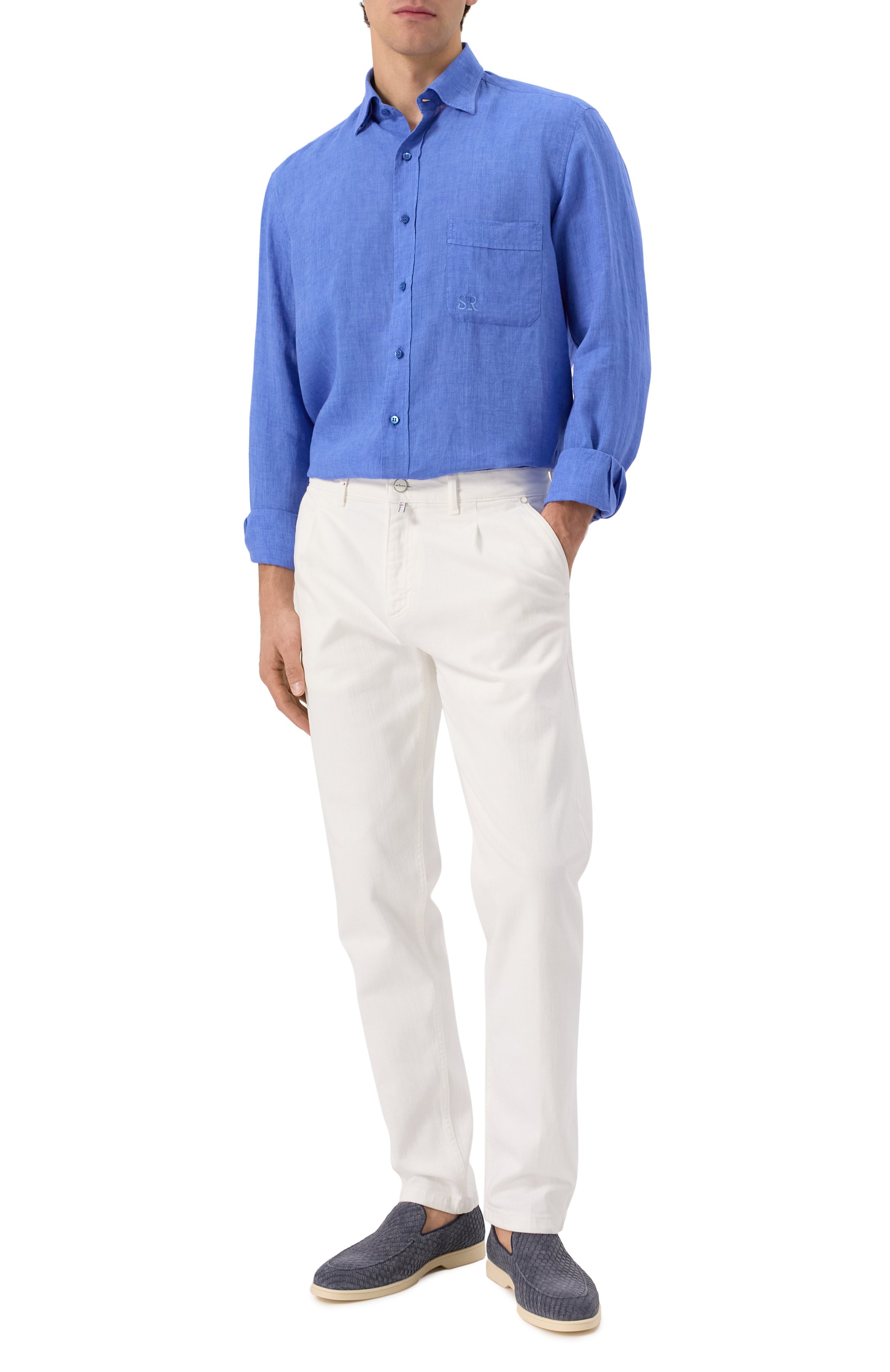 Льняная рубашка STEFANO RICCI, арт. MC007783/BX2922, фото 2