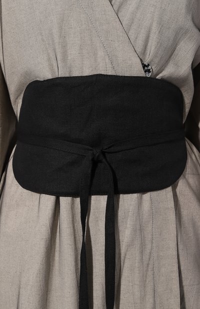 Туника изо льна и хлопка MIDGARD PARIS темно-бежевого цвета по цене 65000 руб., арт. B4802, фото 5 Туника изо льна и хлопка MIDGARD PARIS, арт. B4802, фото 5