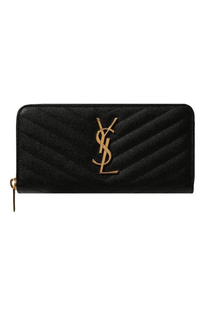 Женские кожаный кошелек SAINT LAURENT, арт. 358094/B0W01