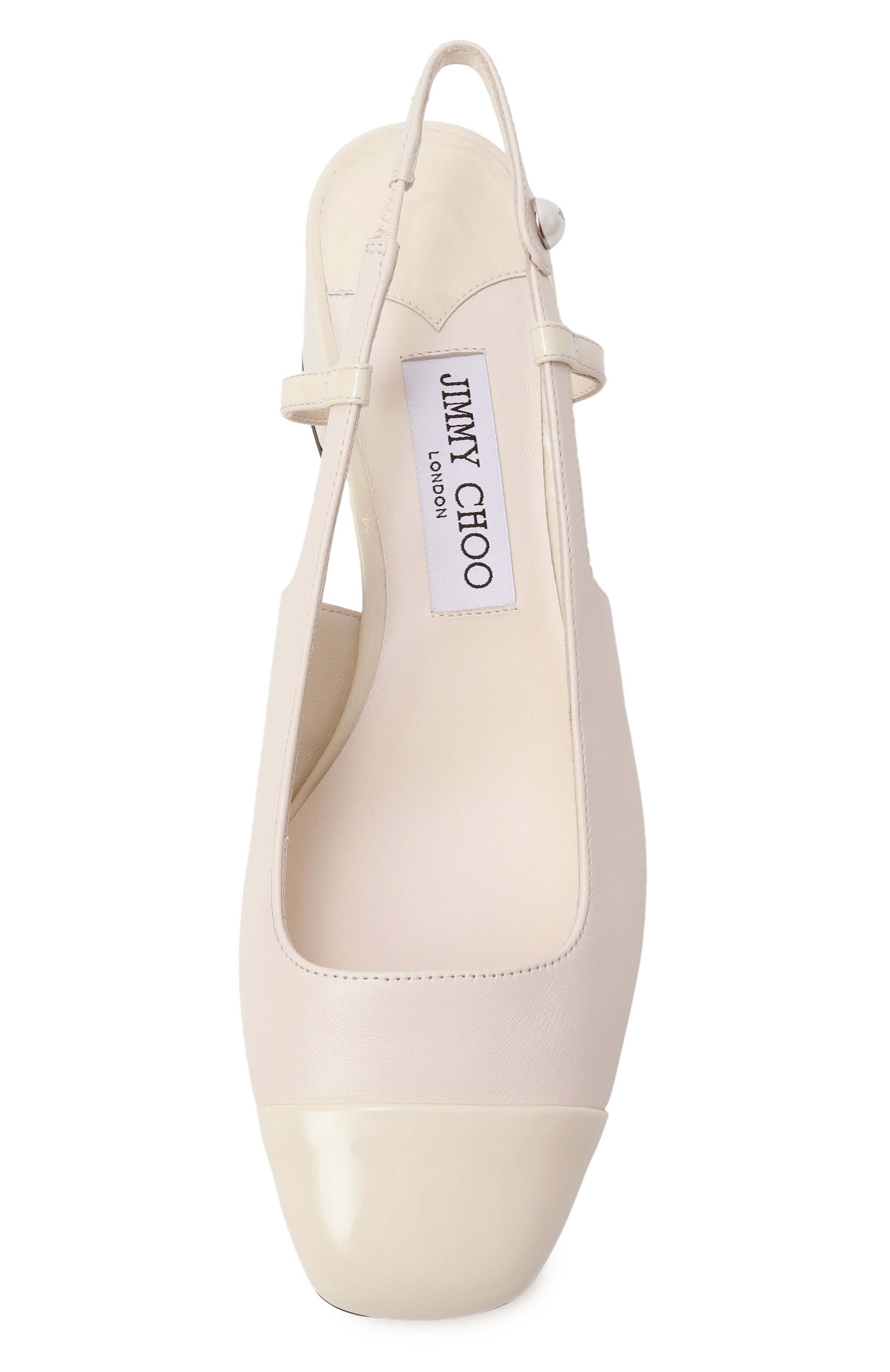 Кожаные туфли elisa 45 JIMMY CHOO, арт. ELISASB45PTZ, фото 6