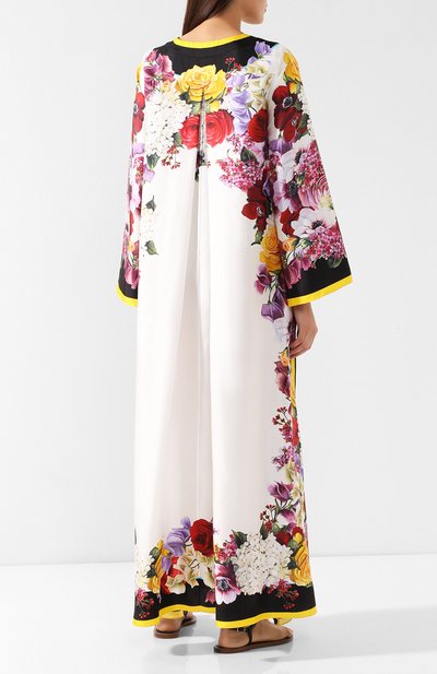 Шелковое платье DOLCE & GABBANA, арт. F6YD7T/HH18F, фото 4
