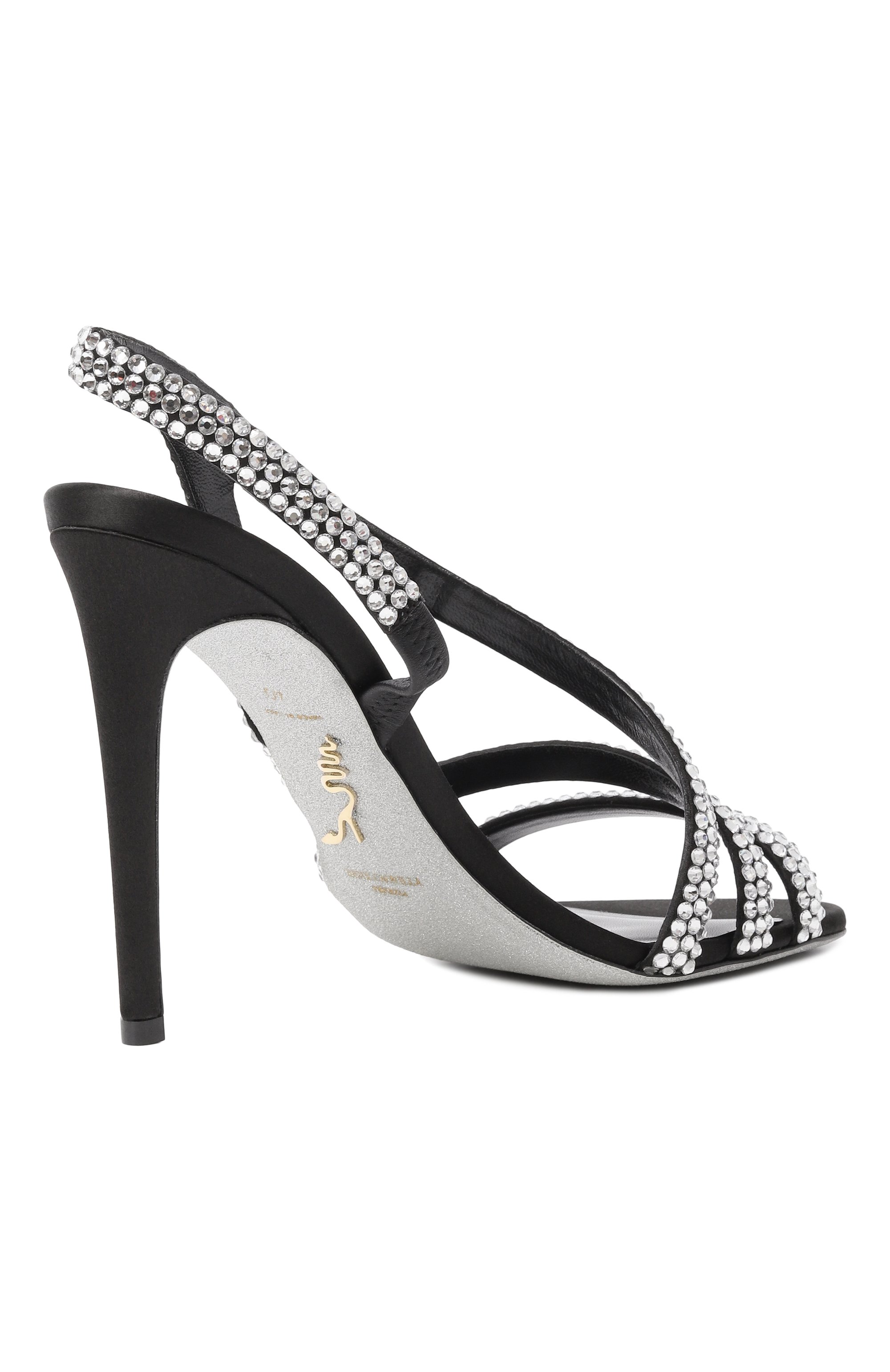 Текстильные босоножки lisa 105 RENE CAOVILLA, арт. C12190-105/R001, фото 5